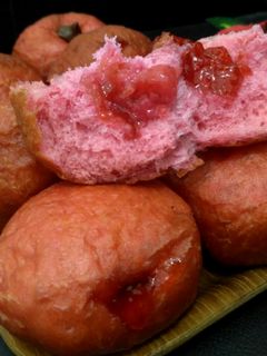 Foto resep Donat Buah Naga