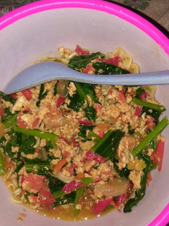 Foto resep Seblak mie telor sayur pedas