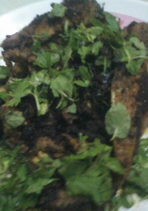 A picture of Thandhuri chicken.