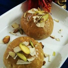 A picture of Besan Modak.