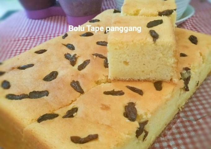 Bolu tape panggang