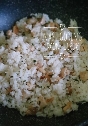 Foto resep Nasi (Goreng) Daun Jeruk