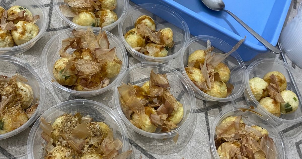 Takoyaki isi sosis