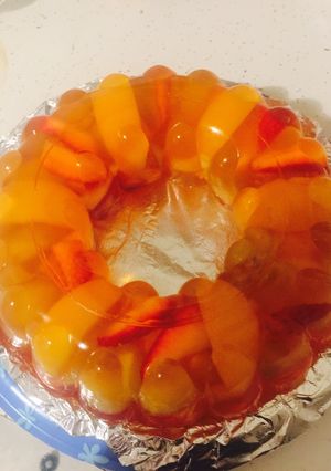 A picture of Gelatina de fruta.