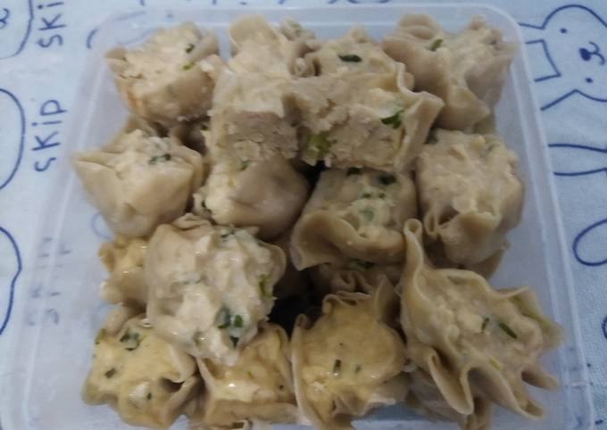 Langkah Mudah untuk Menyiapkan Siomai ayam irit😀, Lezat Sekali