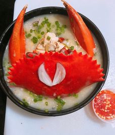 cháo cua biển