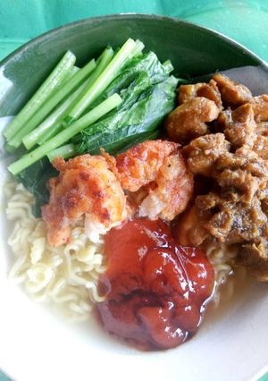 Foto resep Mie ayam 🍜🐔