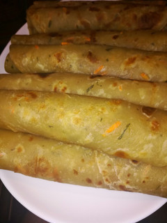A picture of "Pimped" Chapatis.