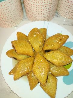 صورة لوصفة مقروط المقلة مرمل ومعسل 😍🍯