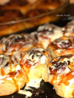 صورة لوصفة سينابون رولز هش 🤤