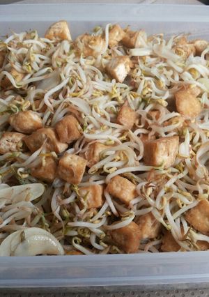 Foto resep Tumis toge tahu