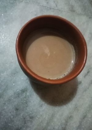 A picture of Kullad tea.