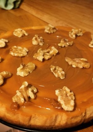 Una foto de Cheesecake de Dulce de leche en thermomix