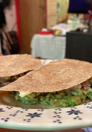 Una foto de Wrap de palta