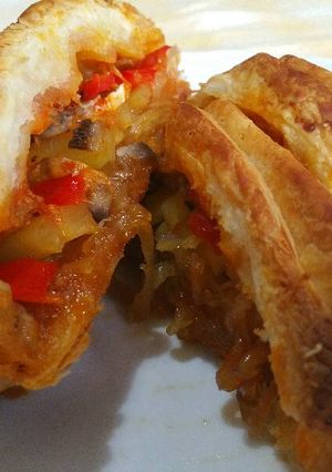 Foto principal de Hojaldre relleno de verduras