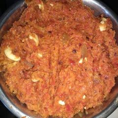 A picture of Gajar ka halwa.