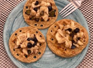 Una foto de Pancakes proteínicos sin gluten