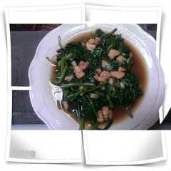 A picture of Cah Kangkung Udang.