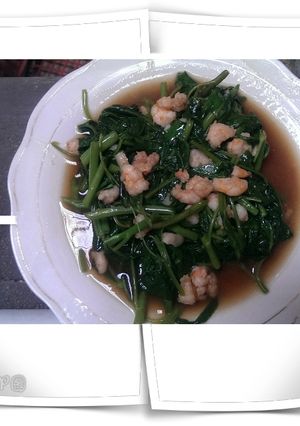 Foto resep Cah Kangkung Udang