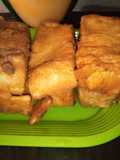 Dip fry French toast
