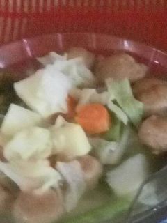 Foto resep Sayur Sop Bakso