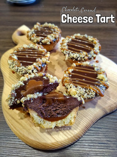 Foto resep Chocolate Caramel Cheese Tart (YUMMY and CREAMY!😋)