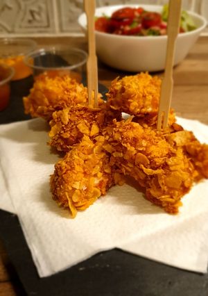 Une photo de Poulet façon KFC