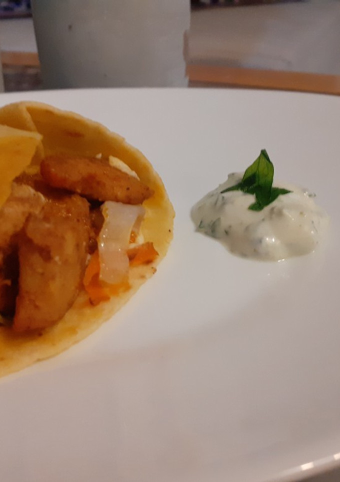Una foto de Pollo kebab tandoori