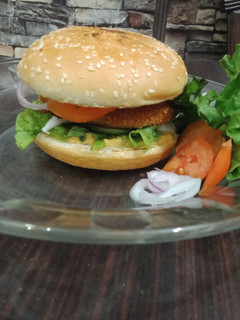 A picture of Crispy Chicken Burger.