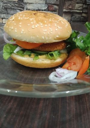 A picture of Crispy Chicken Burger.