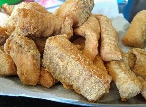Foto de Iscas de tilápia a milanesa