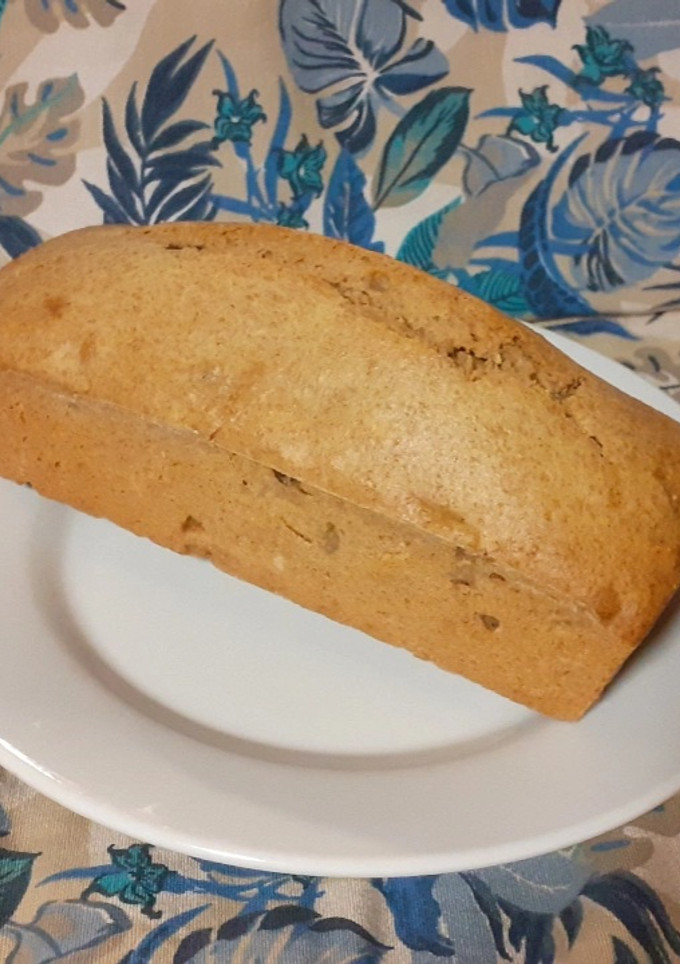 Una foto de Budín de Manzana con Harina Integral🍎