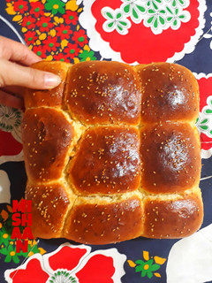 عکسی از دستور نان صبحانه پنبه ای