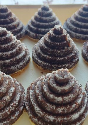 Piramis (Kúp) sütemény recept fotója