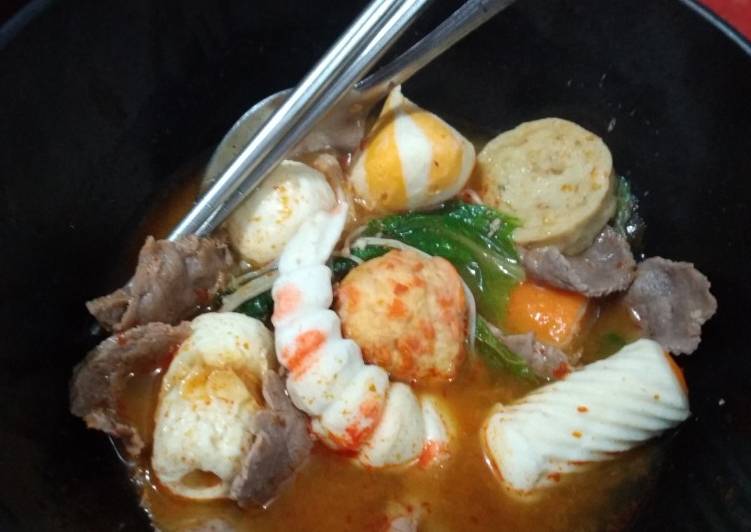 Kuah tomyam rumahan