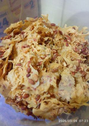 Foto resep Peyek kacang renyah