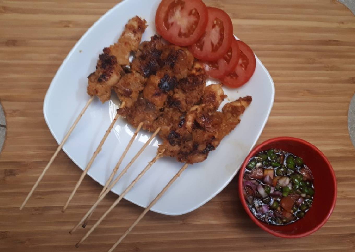Sate Ayam Kelapa