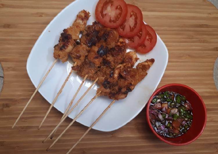 Resep Sate Ayam Kelapa oleh Lely Cookpad