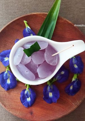 Foto resep Kolang kaling telang ungu