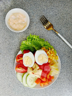Foto resep Salad Sayur dan Buah