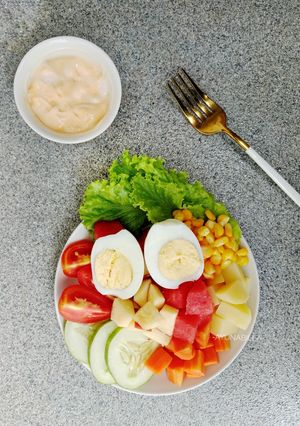 Foto resep Salad Sayur dan Buah