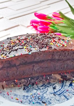 Foto resep Martabak Brownies Matcha (Tanpa Resting)