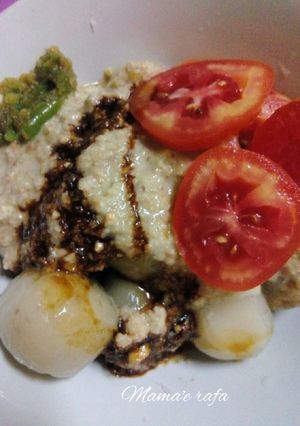 Foto resep Cilok isi daging bumbu kacang #day4