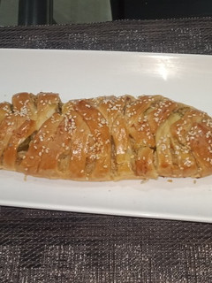 A picture of Chicken bread.