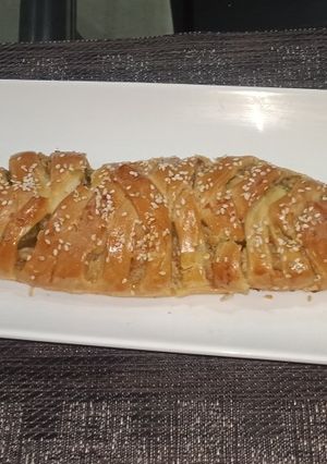 A picture of Chicken bread.