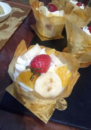 صورة لوصفة كريم شونتيي بالفواكه