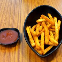 A picture of Sweet potatoes french fries.
