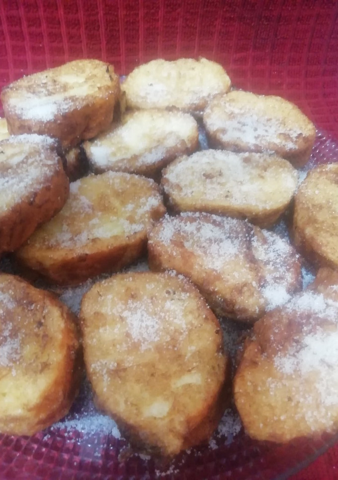 Una foto de Torrijas de azúcar