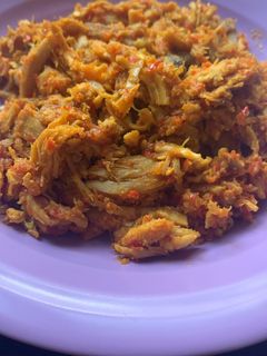 Foto resep Ayam suir pedas (bumbu bali)