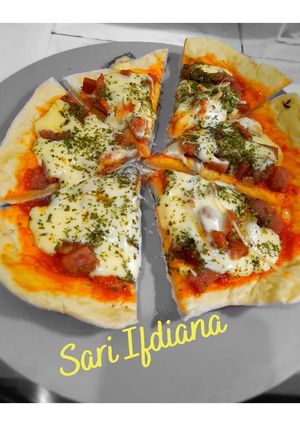 Foto resep Pizza teflon homemade tanpa ulen